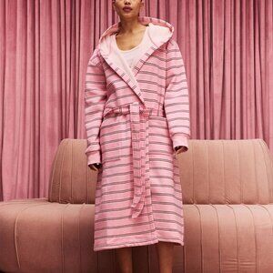 NWT Parke Valentine's Robe Sweetheart Stripe (S/M)